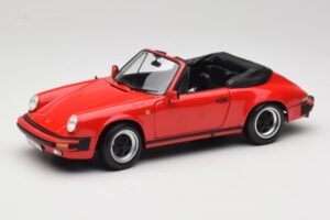 Porsche 911 SC Cabriolet Rood Minichamps 1:18 100063030 Metaal
