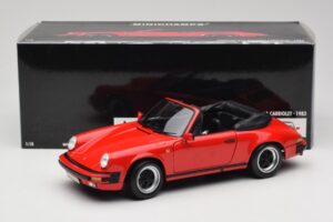 Porsche 911 SC Cabriolet Rood Minichamps 1:18 100063030 Metaal — afbeelding 8 van 8