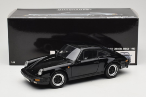 Porsche 911 Carrera 3.2 Zwart Minichamps 1:18 100063060-R1 Metaal — afbeelding 8 van 8