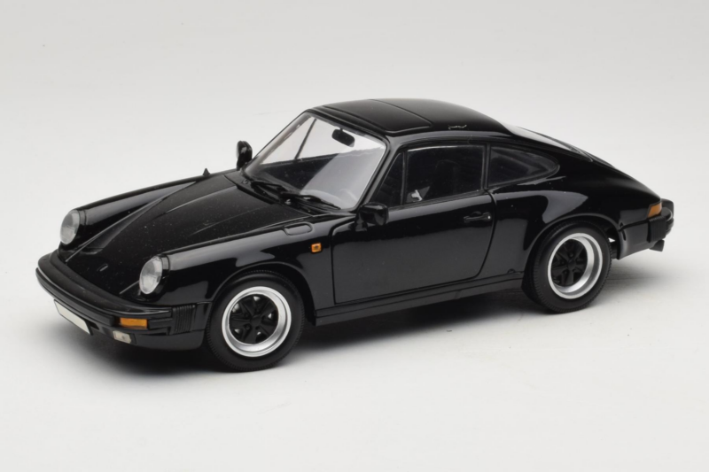 Porsche 911 Carrera 3.2 Zwart Minichamps 1:18 100063060-R1 Metaal