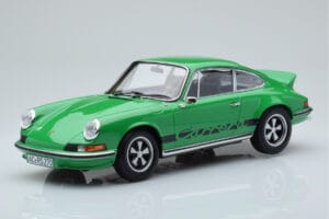 Porsche 911 Carrera RS 2.7 Groen Norev 1:18 187680 Metaal