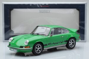 Porsche 911 Carrera RS 2.7 Groen Norev 1:18 187680 Metaal — afbeelding 6 van 6
