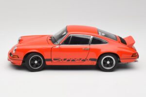 Porsche 911 Carrera RS 2.7 Oranje & Zwarte Strepen AUTOart 1:18 78054 Metaal — afbeelding 4 van 8