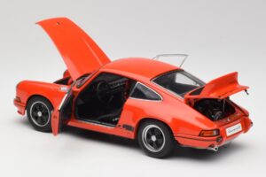 Porsche 911 Carrera RS 2.7 Oranje & Zwarte Strepen AUTOart 1:18 78054 Metaal — afbeelding 5 van 8