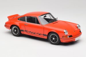 Porsche 911 Carrera RS 2.7 Oranje & Zwarte Strepen AUTOart 1:18 78054 Metaal — afbeelding 6 van 8