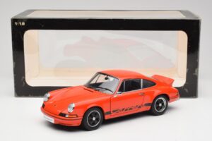 Porsche 911 Carrera RS 2.7 Oranje & Zwarte Strepen AUTOart 1:18 78054 Metaal — afbeelding 8 van 8
