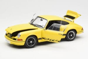 Porsche 911 Carrera RS 2.7 Geel AUTOart 1:18 78053 Metaal — afbeelding 2 van 8