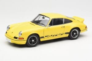 Porsche 911 Carrera RS 2.7 Geel AUTOart 1:18 78053 Metaal