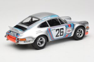 Porsche 911 Carrera RSR Group 4 GT #26 Martini Racing H. Muller / G. van Lennep GT Class Winner 1000 km Dijon 1973 Minichamps — afbeelding 2 van 6