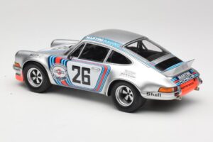 Porsche 911 Carrera RSR Group 4 GT #26 Martini Racing H. Muller / G. van Lennep GT Class Winner 1000 km Dijon 1973 Minichamps — afbeelding 5 van 6