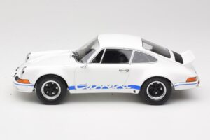 Porsche 911 Carrera RSR Group 4 GT Wit & Blauw 1973 Minichamps 1:18 107065020 Metaal — afbeelding 3 van 6