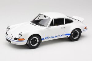 Porsche 911 Carrera RSR Group 4 GT Wit & Blauw 1973 Minichamps 1:18 107065020 Metaal