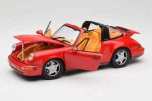 Porsche 911 Carrera Targa Rood Anson 1:18 3054 Metaal — afbeelding 2 van 8
