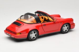 Porsche 911 Carrera Targa Rood Anson 1:18 3054 Metaal — afbeelding 3 van 8
