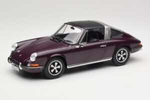 Porsche 911 E Targa Paars Norev 1:18 187644 Metaal — afbeelding 2 van 7