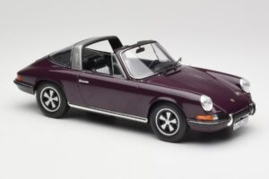 Porsche 911 E Targa Paars Norev 1:18 187644 Metaal — afbeelding 5 van 7