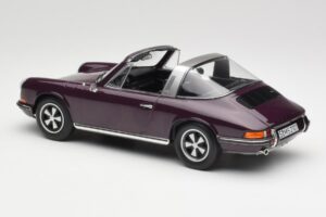 Porsche 911 E Targa Paars Norev 1:18 187644 Metaal — afbeelding 6 van 7