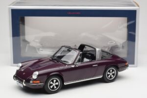 Porsche 911 E Targa Paars Norev 1:18 187644 Metaal — afbeelding 7 van 7