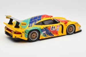 Porsche 911 GT1 #1 D. Rohr / R. Pilgrim / A. McNish 1997 UT Models 1:18 39724 Metaal — afbeelding 3 van 8