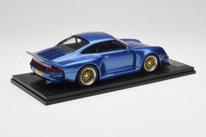 Porsche 911 993 Almeras GT1 Blauw Kess 1:18 KE18004A Hars — afbeelding 2 van 6