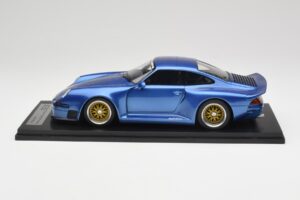 Porsche 911 993 Almeras GT1 Blauw Kess 1:18 KE18004A Hars — afbeelding 3 van 6