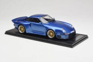 Porsche 911 993 Almeras GT1 Blauw Kess 1:18 KE18004A Hars — afbeelding 4 van 6