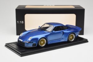 Porsche 911 993 Almeras GT1 Blauw Kess 1:18 KE18004A Hars — afbeelding 6 van 6
