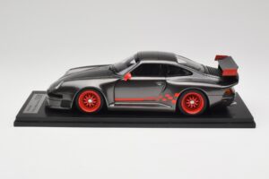 Porsche 911 993 Almeras GT1 Grijs Kess 1:18 KE18004C Hars — afbeelding 3 van 6
