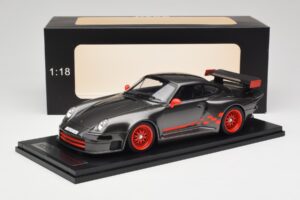Porsche 911 993 Almeras GT1 Grijs Kess 1:18 KE18004C Hars — afbeelding 6 van 6