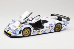 Porsche 911 GT1 #25 Porsche AG U. Alzen / J. Muller / B. Wollek 24 Hours of Le Mans 1998 Maisto 1:18 56052 Metaal — afbeelding 2 van 8