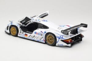Porsche 911 GT1 #25 Porsche AG U. Alzen / J. Muller / B. Wollek 24 Hours of Le Mans 1998 Maisto 1:18 56052 Metaal — afbeelding 5 van 8