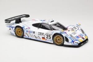 Porsche 911 GT1 #25 Porsche AG U. Alzen / J. Muller / B. Wollek 24 Hours of Le Mans 1998 Maisto 1:18 56052 Metaal — afbeelding 6 van 8