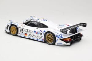 Porsche 911 GT1 #25 Porsche AG U. Alzen / J. Muller / B. Wollek 24 Hours of Le Mans 1998 Maisto 1:18 56052 Metaal — afbeelding 7 van 8