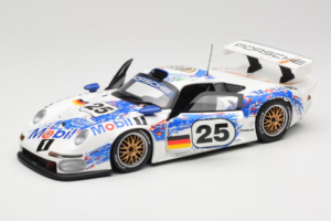 Porsche 911 GT1 #25 H. Stuck / T. Boutsen / B. Wollek 24 Hours of Le Mans 1996 UT Models 1:18 180966625 Metaal — afbeelding 2 van 8