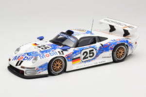 Porsche 911 GT1 #25 H. Stuck / T. Boutsen / B. Wollek 24 Hours of Le Mans 1996 UT Models 1:18 180966625 Metaal