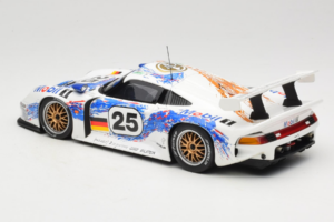 Porsche 911 GT1 #25 H. Stuck / T. Boutsen / B. Wollek 24 Hours of Le Mans 1996 UT Models 1:18 180966625 Metaal — afbeelding 7 van 8