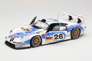 Porsche 911 GT1 #26 K. Wendlinger / Goody / Y. Dalmas 24 Hours of Le Mans 1996 UT Models 1:18 180966626 Metaal — afbeelding 2 van 8