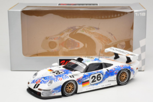Porsche 911 GT1 #26 K. Wendlinger / Goody / Y. Dalmas 24 Hours of Le Mans 1996 UT Models 1:18 180966626 Metaal — afbeelding 8 van 8
