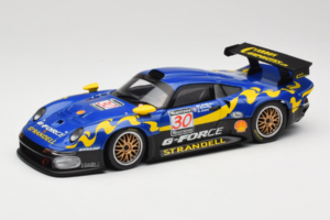 Porsche 911 GT1 #30 Wallinder / Greasley / Lister FIA GT Championship 1997 UT Models 1:18 39723 Metaal
