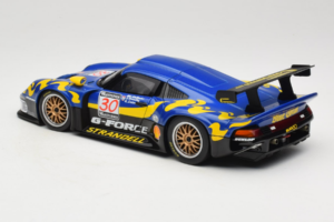 Porsche 911 GT1 #30 Wallinder / Greasley / Lister FIA GT Championship 1997 UT Models 1:18 39723 Metaal — afbeelding 7 van 8