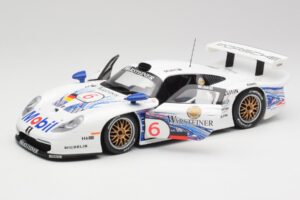 Porsche 911 GT1 #6 T. Boutsen / H-J. Stuck 1997 UT Models 1:18 39720 Metaal — afbeelding 2 van 8