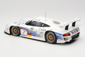 Porsche 911 GT1 #7 Y. Dalmas / R. Wollek FIA GT Championship 1997 UT Models 1:18 39721 Metaal — afbeelding 7 van 8