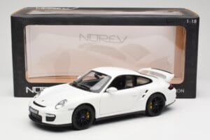 Porsche 911 GT2 997.1 Wit Norev 1:18 187572 Metaal — afbeelding 8 van 8