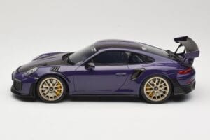 Porsche 911 GT2 RS 991.2 Ultraviolet GT Spirit 1:18 GT926 Hars — afbeelding 3 van 6