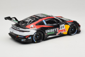 Porsche 911 GT3 Cup 992 #69 K. Rovanpera Zolder GP 2024 IXO 1:18 18RMC226 Metaal — afbeelding 2 van 6