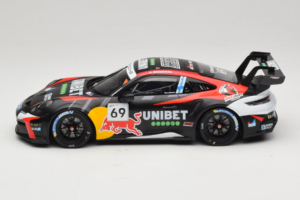 Porsche 911 GT3 Cup 992 #69 K. Rovanpera Zolder GP 2024 IXO 1:18 18RMC226 Metaal — afbeelding 3 van 6