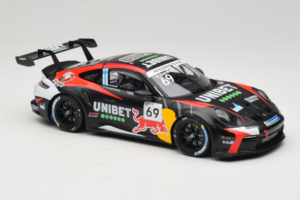 Porsche 911 GT3 Cup 992 #69 K. Rovanpera Zolder GP 2024 IXO 1:18 18RMC226 Metaal — afbeelding 4 van 6