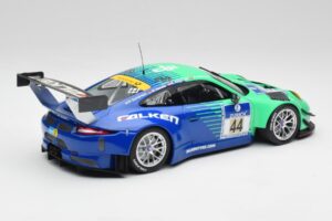 Porsche 911 GT3 R #44 Falken Motorsport W. Henzler / P. Dumbreck NBR 2016 Minichamps 1:18 155166044 Metaal — afbeelding 2 van 6
