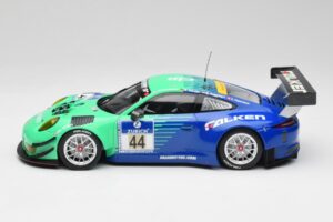 Porsche 911 GT3 R #44 Falken Motorsport W. Henzler / P. Dumbreck NBR 2016 Minichamps 1:18 155166044 Metaal — afbeelding 3 van 6