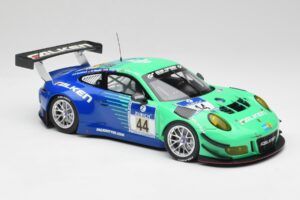 Porsche 911 GT3 R #44 Falken Motorsport W. Henzler / P. Dumbreck NBR 2016 Minichamps 1:18 155166044 Metaal — afbeelding 4 van 6